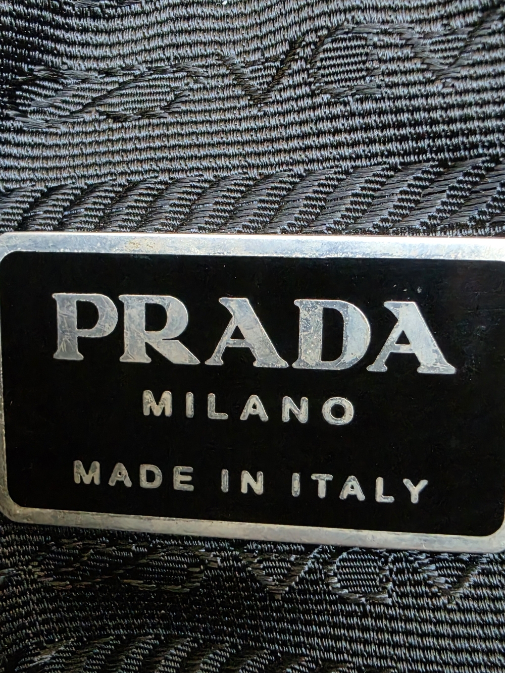 Prada Black Nylon Flap Backpack with Dual Front Buckle Pockets - Picture 4 of 16